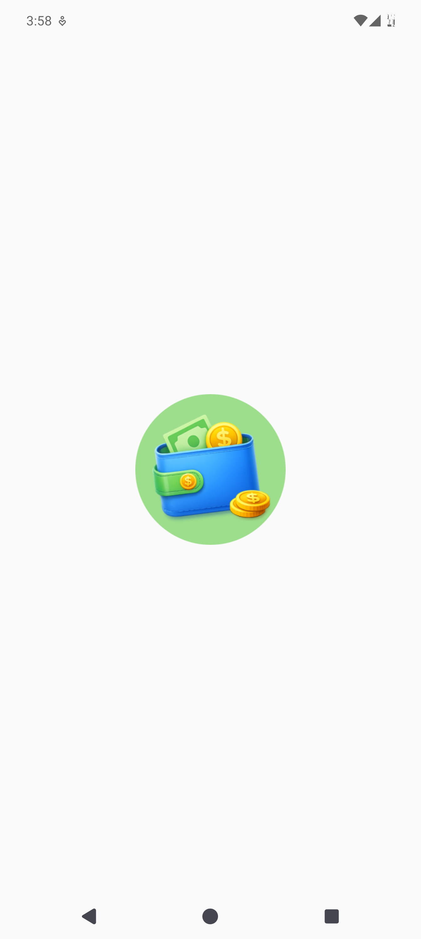 Budgeting app feature screenshot 1